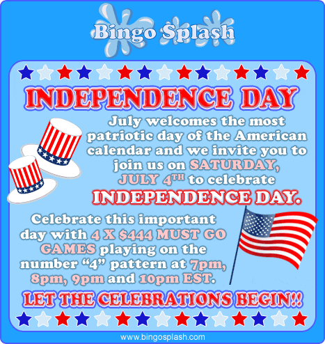 Independance Day Specials